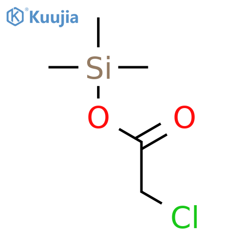 Acetic acid, 2-chloro-,trimethylsilyl ester structure