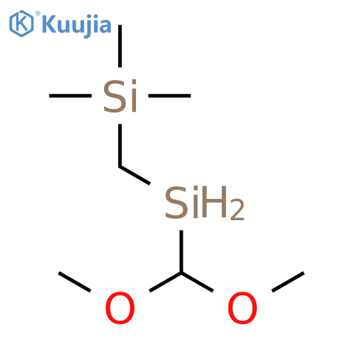 TRIMETHYLSILYLMETHYL(METHYLDIMETHOXY)SILANE structure