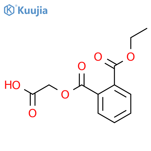1,2-BENZENEDICARBOXYLIC ACID, 1-(CARBOXYMETHYL) 2-ETHYL ESTER structure