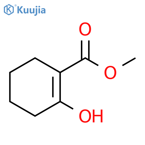 1-Cyclohexene-1-carboxylic acid, 2-hydroxy-, methyl ester structure