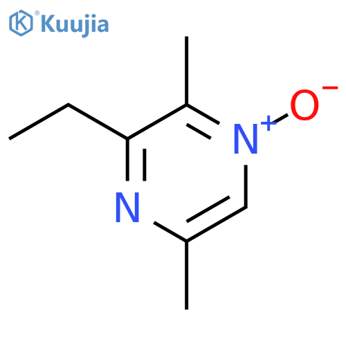 Pyrazine,3-ethyl-2,5-dimethyl-, 1-oxide structure