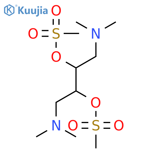 [(2s,3s)-1,4-bis(dimethylamino)-3-methylsulfonyloxybutan-2-yl] Methanesulfonate;hydrochloride structure