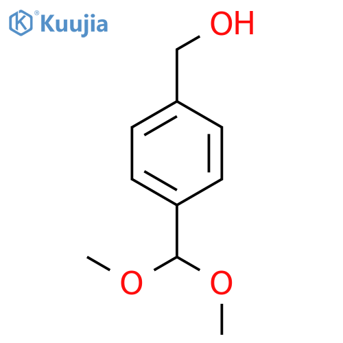4-(Dimethoxymethyl)benzyl Alcohol structure
