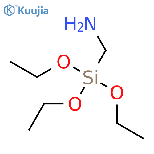 1-(Triethoxysilyl)methanamine structure
