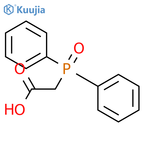 2-(Diphenylphosphoryl)acetic Acid structure