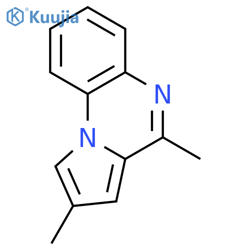 2,4-Dimethylpyrrolo[1,2-A]quinoxaline structure