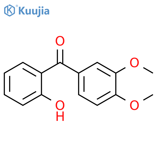 Methanone, (3,4-dimethoxyphenyl)(2-hydroxyphenyl)- structure