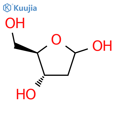(4S,5R)-5-(hydroxymethyl)oxolane-2,4-diol structure