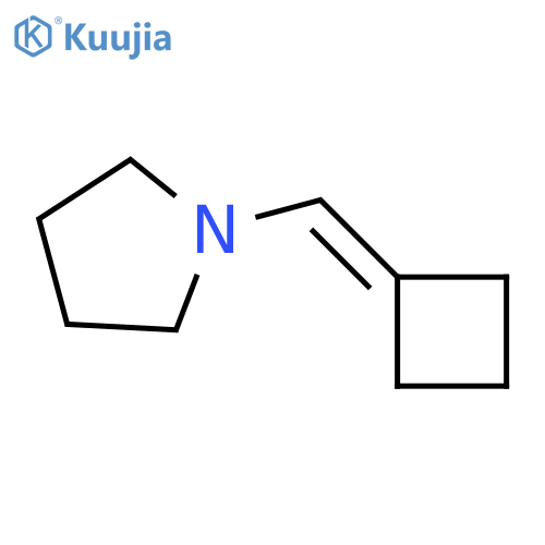 Pyrrolidine,1-(cyclobutylidenemethyl)- structure