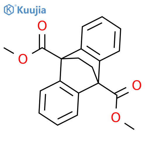 9,10-Ethanoanthracene-9,10-dicarboxylic acid, dimethyl ester structure
