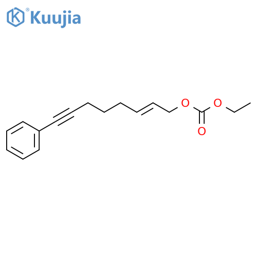Carbonic acid, ethyl 8-phenyl-2-octen-7-ynyl ester structure