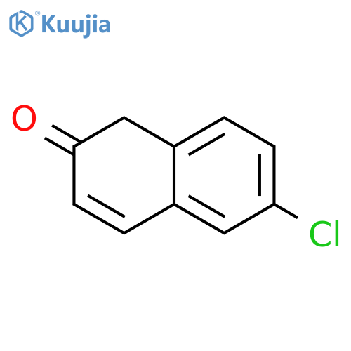 2(1H)-Naphthalenone, 6-chloro- structure