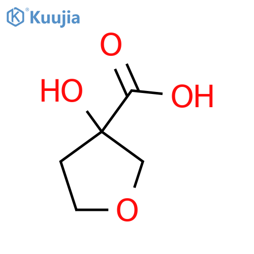 3-Hydroxyoxolane-3-carboxylic acid structure