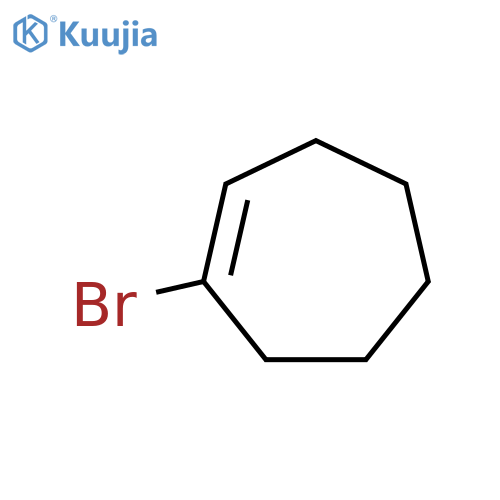 1-Bromocyclohept-1-ene structure
