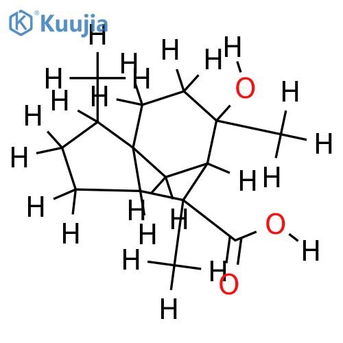 3beta-3-Hydroxy-12-cedranoic acid structure