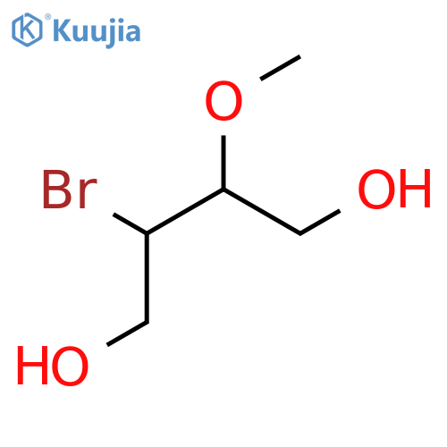 2-broMo-3-Methoxybutane-1,4-diol structure