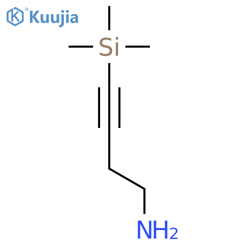 4-(Trimethylsilyl)-3-butyn-1-amine structure