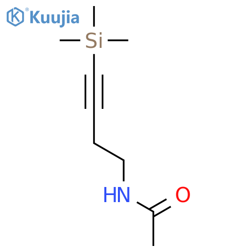Acetamide,N-[4-(trimethylsilyl)-3-butyn-1-yl]- structure