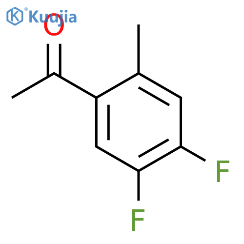 Ethanone, 1-(4,5-difluoro-2-methylphenyl)- (9CI) structure