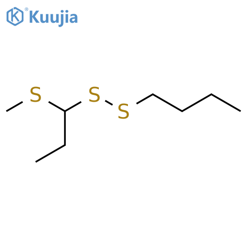 Butyl 1-(methylthio)propyl disulfide structure