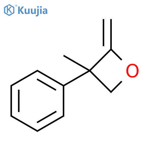 Oxetane, 3-methyl-2-methylene-3-phenyl- structure