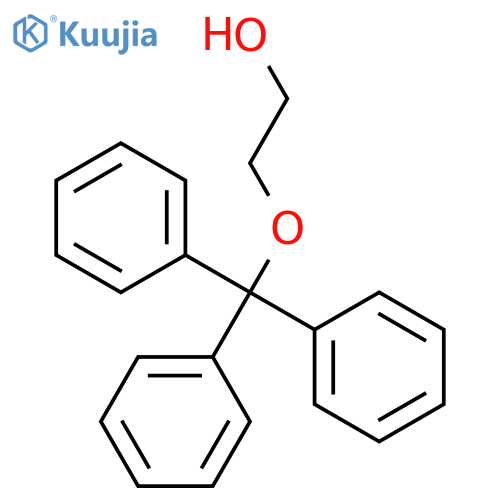 2-(trityloxy)ethanol structure