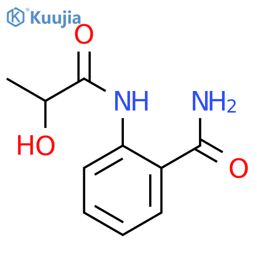 2-(2-Hydroxypropionylamino)benzamide structure