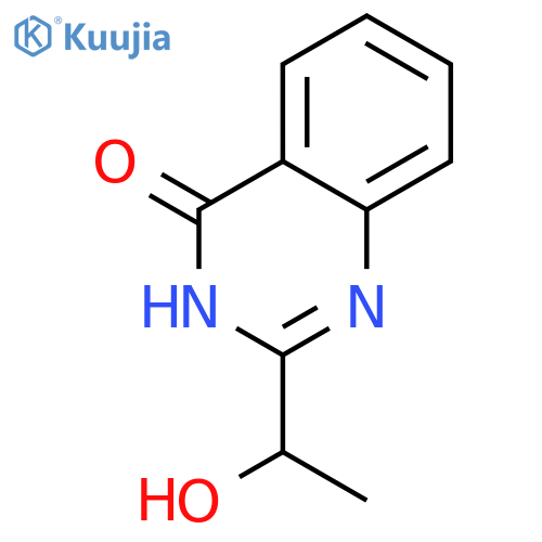 (-)-(S)-2-(alpha-Hydroxyethyl)-4(3H)-quinazolinone structure