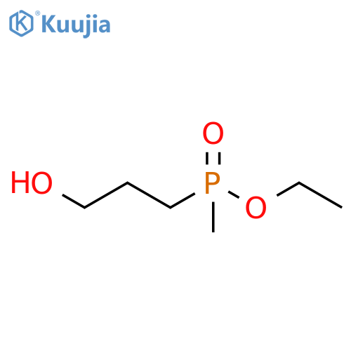 Phosphinic acid, P-(3-hydroxypropyl)-P-methyl-, ethyl ester structure