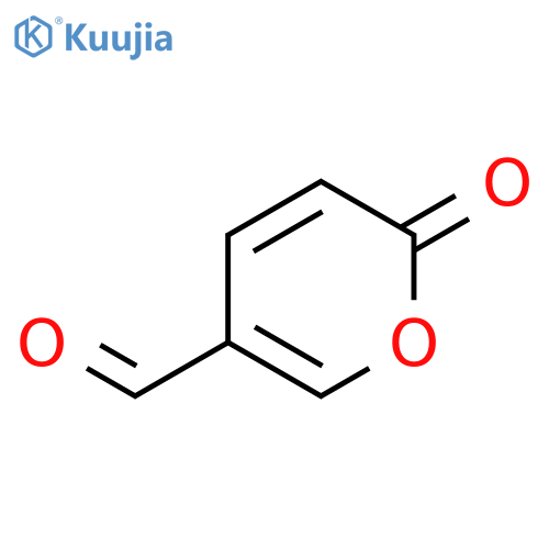 2H-Pyran-5-carboxaldehyde, 2-oxo- structure