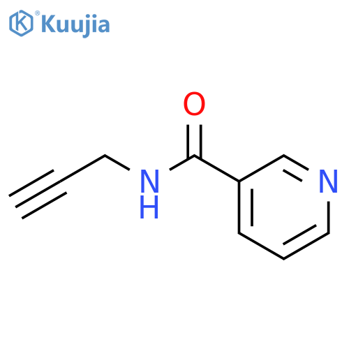 3-Pyridinecarboxamide,N-2-propyn-1-yl- structure