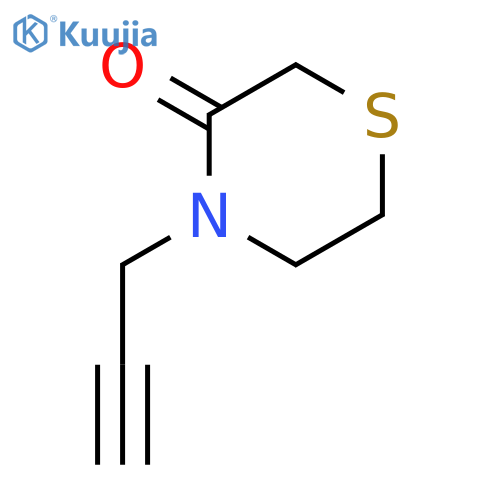 3-Thiomorpholinone, 4-(2-propynyl)- structure