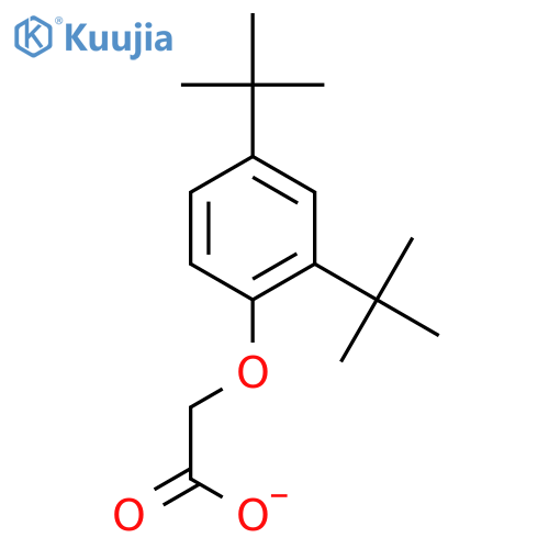 (2,4-Di-Tert-Butylphenoxy)Acetic Acid structure