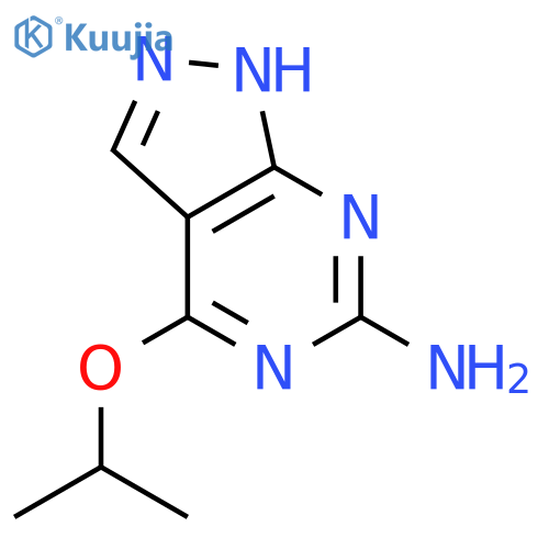 1H-Pyrazolo[3,4-d]pyrimidin-6-amine,4-(1-methylethoxy)- structure