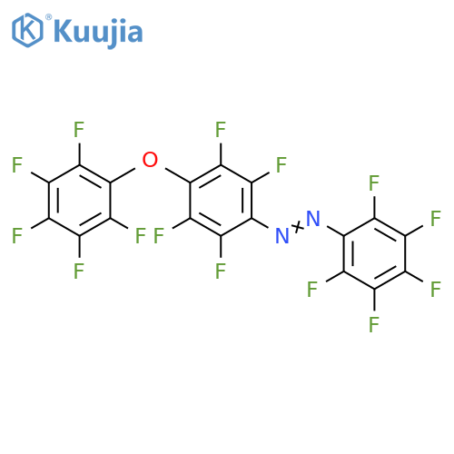Diazene,(pentafluorophenyl)[2,3,5,6-tetrafluoro-4-(pentafluorophenoxy)phenyl]- structure