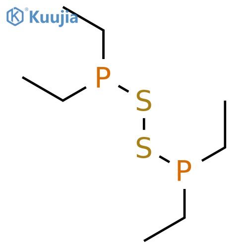 TETRAETHYLBIPHOSPHINE DISULFIDE structure