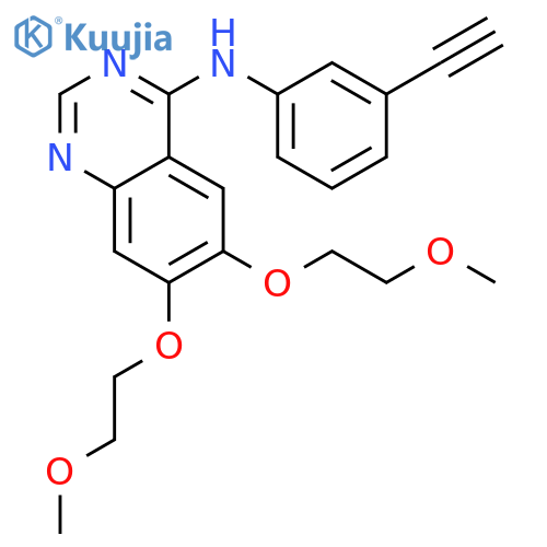 Erlotinib structure