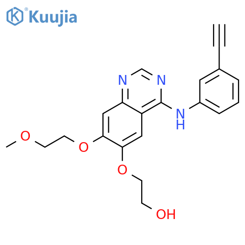 Desmethyl Erlotinib structure