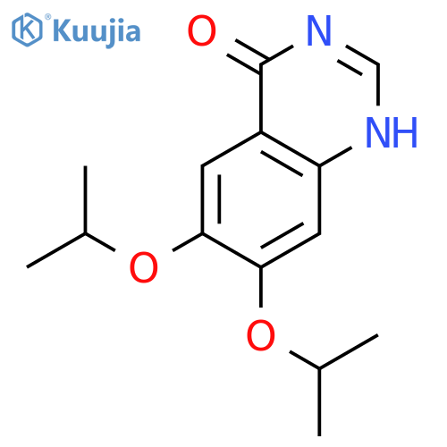 4(1H)-Quinazolinone, 6,7-bis(1-methylethoxy)- structure