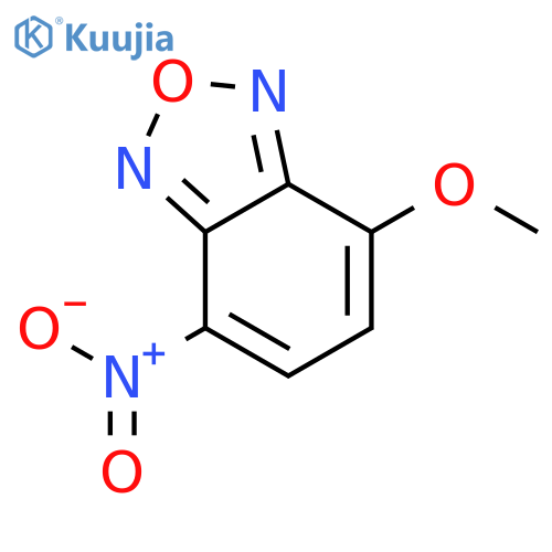 2,1,3-Benzoxadiazole, 4-methoxy-7-nitro- structure