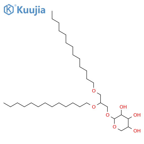 α-D-Xylopyranoside, 2,3-bis(tridecyloxy)propyl, (R)- (9CI) structure