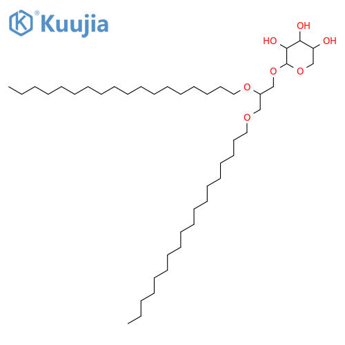 β-D-Xylopyranoside, 2,3-bis(octadecyloxy)propyl, (R)- (9CI) structure