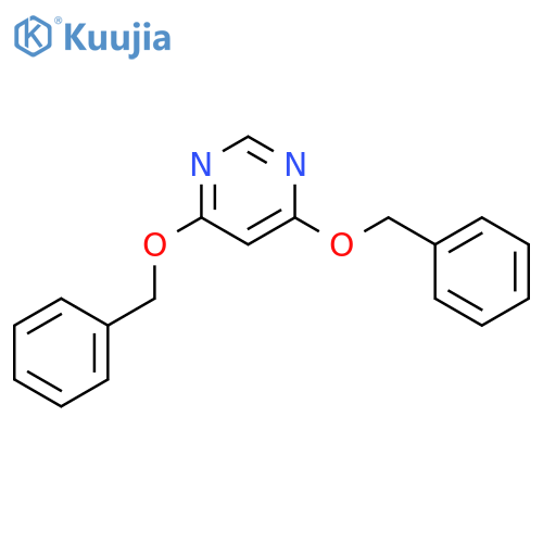 4,6-BIS(BENZYLOXY)PYRIMIDINE structure