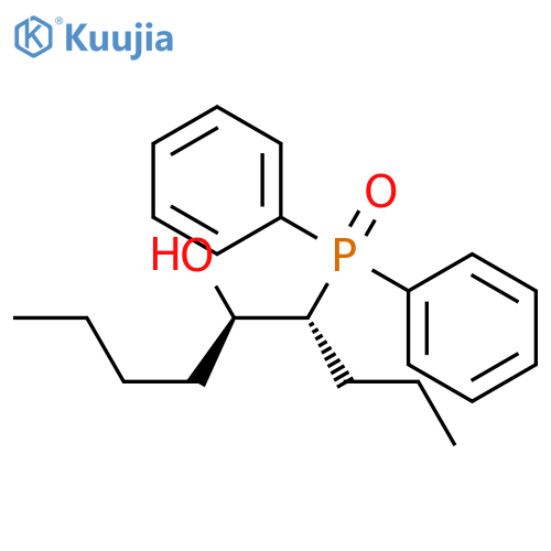 5-Nonanol, 4-(diphenylphosphinyl)-, (R*,R*)- structure