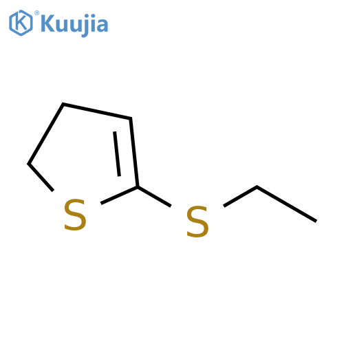 Thiophene, 5-(ethylthio)-2,3-dihydro- structure