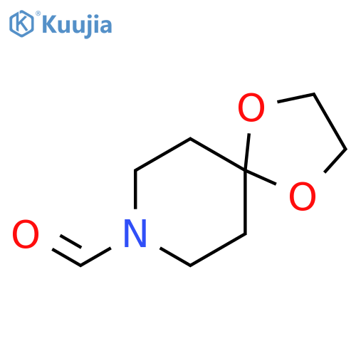 1,4-Dioxa-8-azaspiro[4.5]decane-8-carboxaldehyde structure