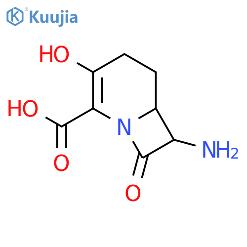 1-Azabicyclo[4.2.0]oct-2-ene-2-carboxylicacid, 7-amino-3-hydroxy-8-oxo-, (6R-trans)- (9CI) structure