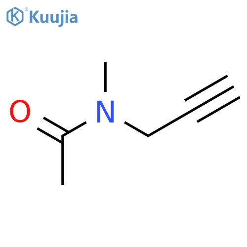 N-methyl-N-(prop-2-yn-1-yl)acetamide structure