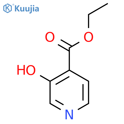 ethyl 3-hydroxypyridine-4-carboxylate structure