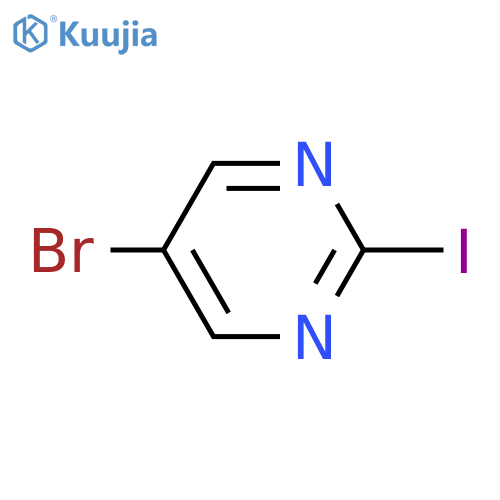 5-Bromo-2-iodopyrimidine structure